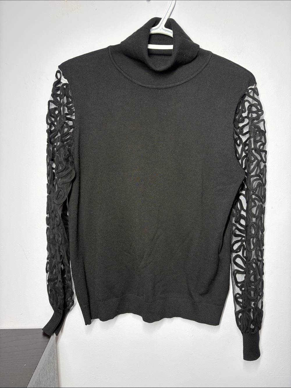 LEO & UGO Black Turtleneck Sweater